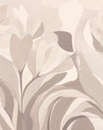 Emil's Bloom Powder & Linen full mural design