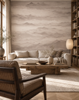 Roerich Twilight Pale Rose wall mural lifestyle image