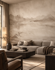 Velvet Horizon Clay & Smoke room mockup