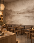 Velvet Horizon Clay & Smoke styled interior 1