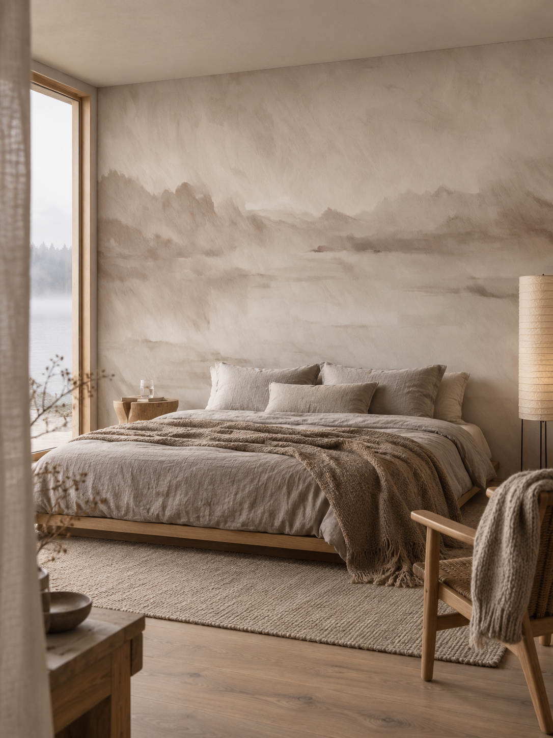 Velvet Horizon Clay &amp; Smoke styled interior 4