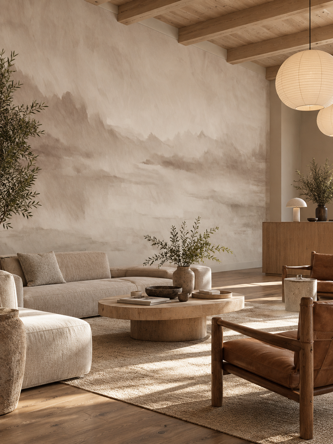 Velvet Horizon Clay &amp; Smoke styled interior 6