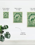 1898 Kiwi stamp