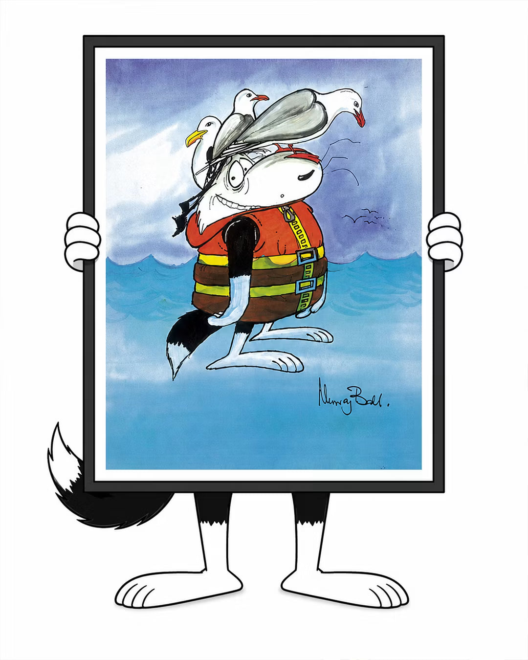 Footrot Flats Limited Edition Print 1/50