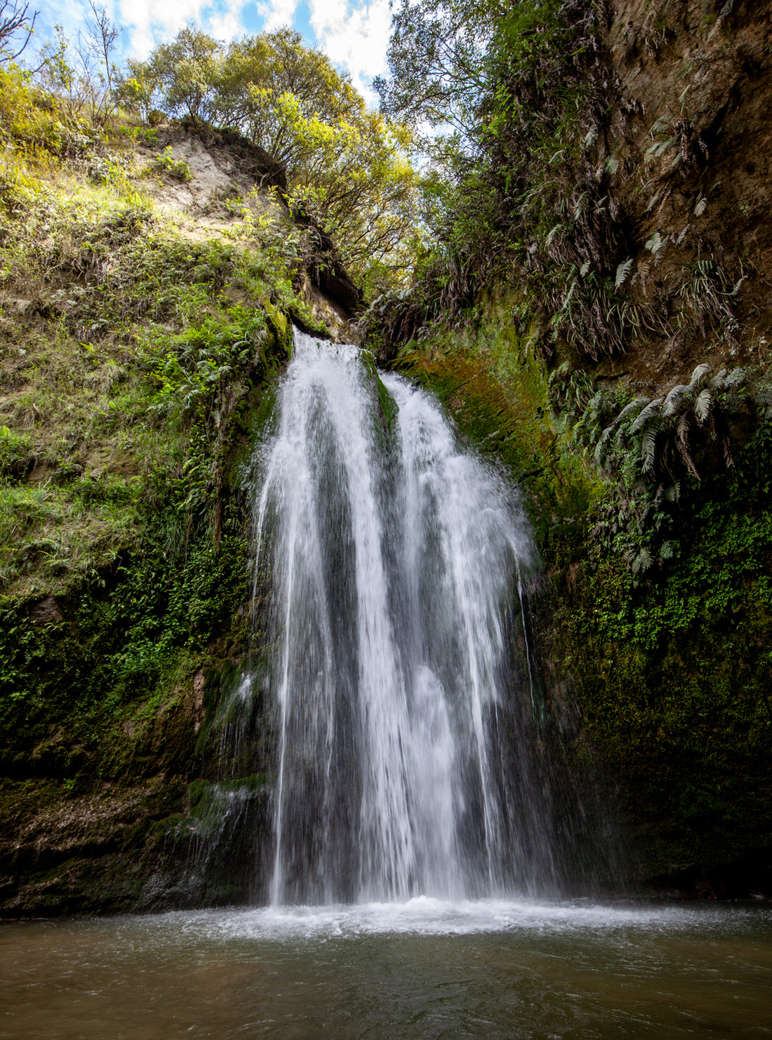 NZ Waterfall Mural 1