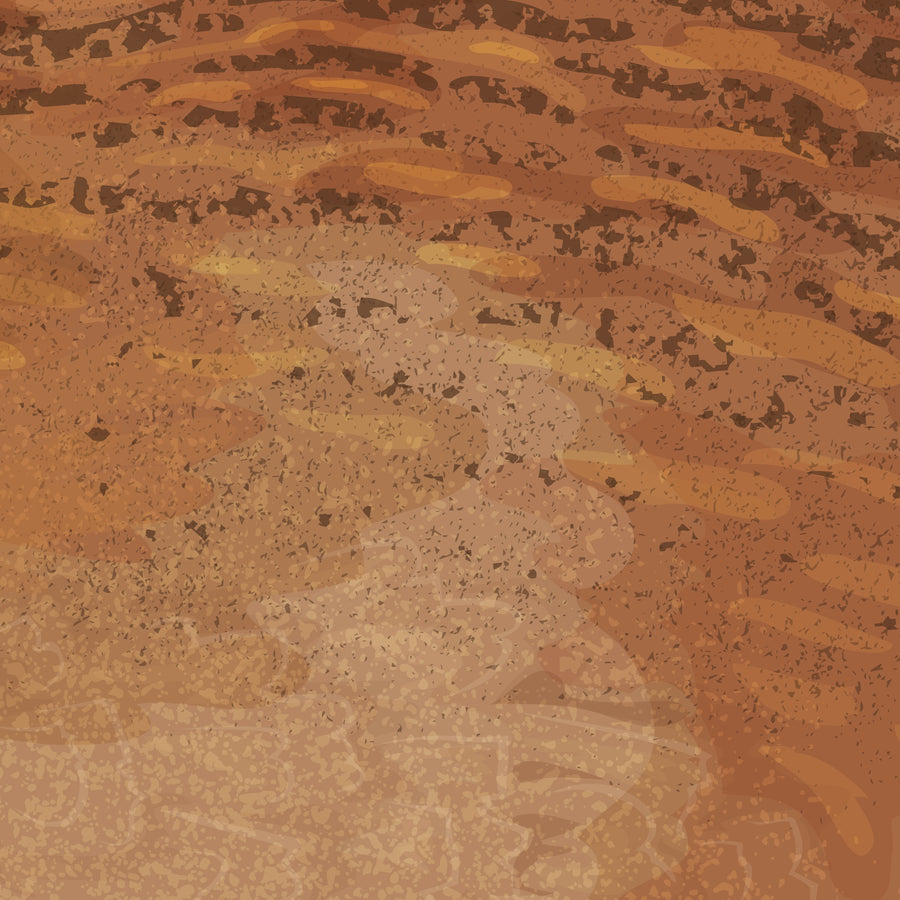 Artwork detail visualisation – Weka Family – extreme feather pattern