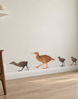 Room visualisation – Weka Family – left angle – low placement above skirting