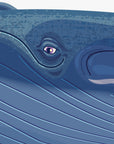 Artwork detail: close-up of original whale illustration texture