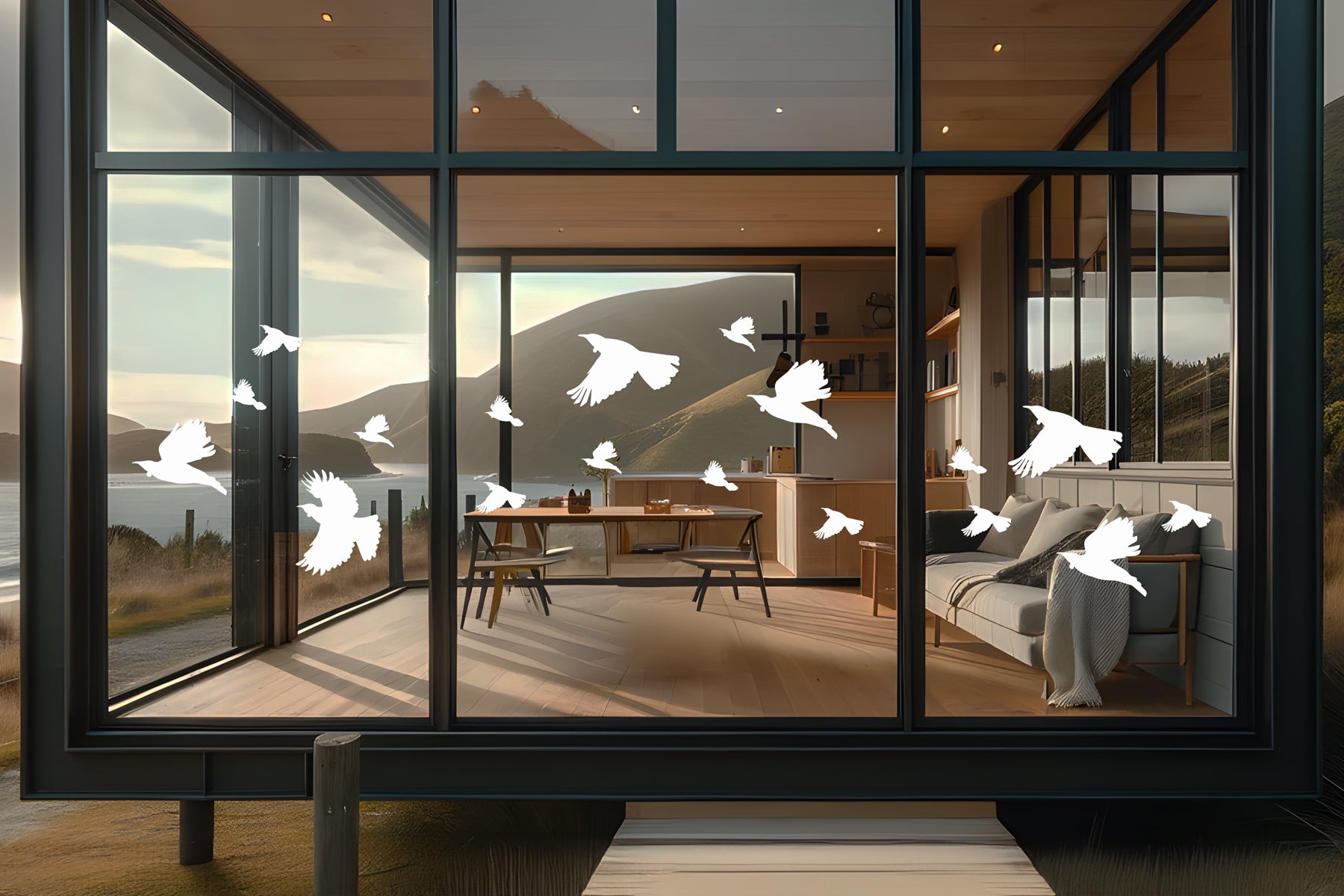 Window Strike Flying Tui Decals – YDS STUDIO