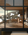 Window Strike Flying Tui Decals