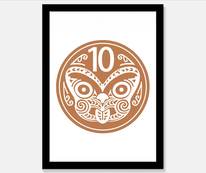 10 Cents Art Print Your Decal Shop Wall Decal NZ