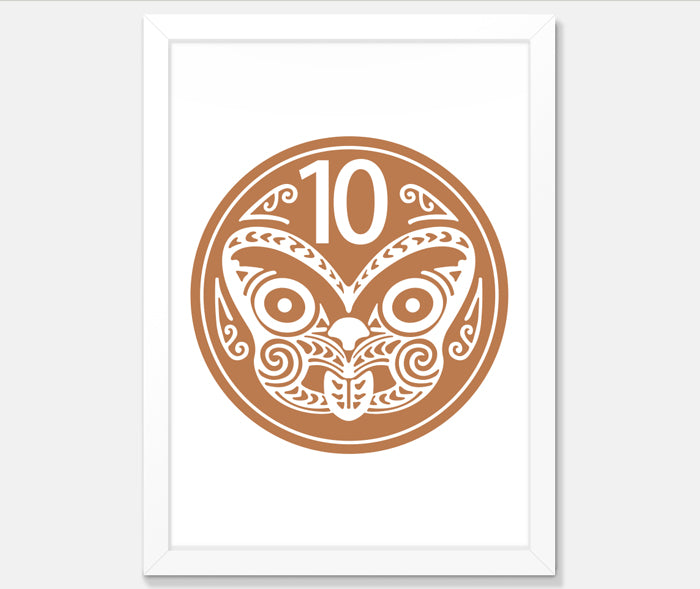 10 Cents Art Print Your Decal Shop Wall Decal NZ