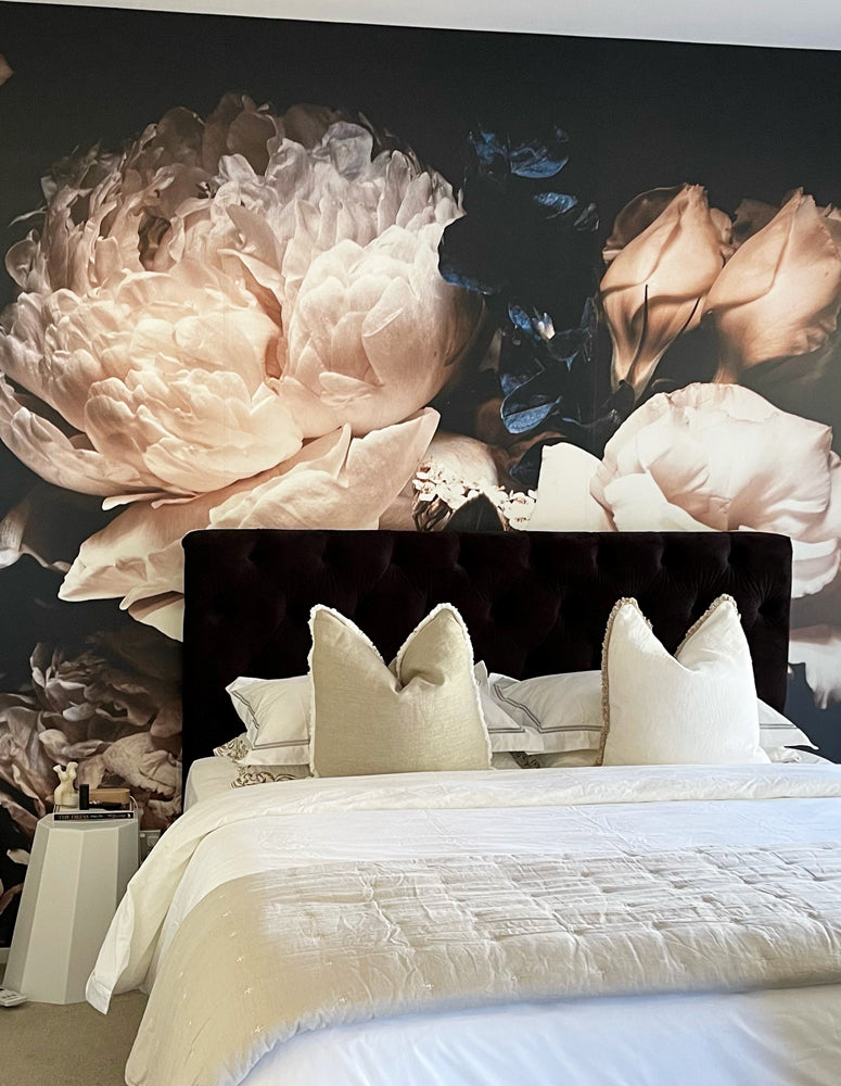Bouquet of Pink Peonies Mural Your Decal Shop Wall Decal NZ