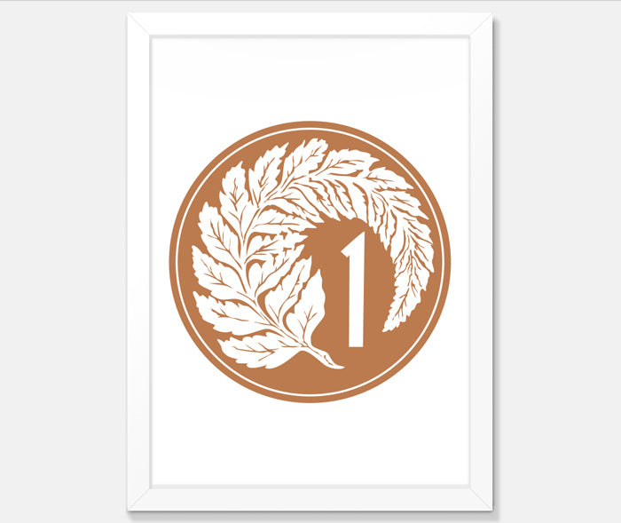 1 Cent Art Print Your Decal Shop Wall Decal NZ