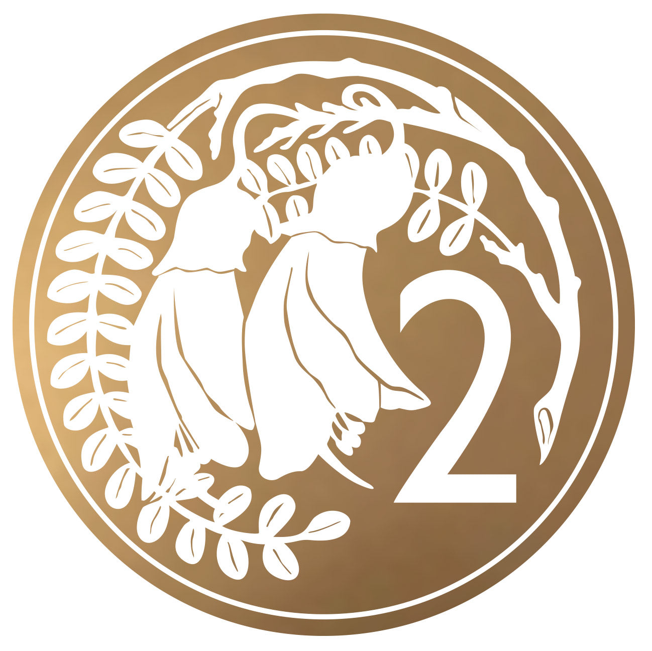 2 Cent Coin Wall Decal Your Decal Shop Wall Decal NZ
