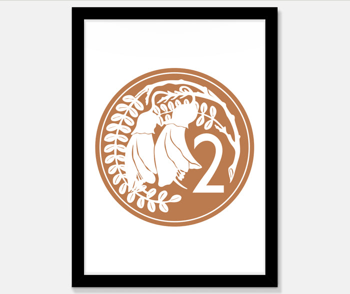 2 Cents Art Print Your Decal Shop Wall Decal NZ