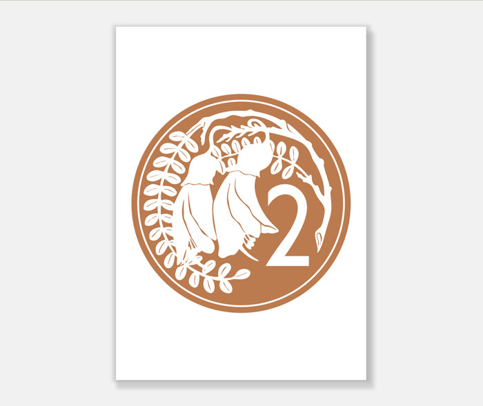 2 Cents Art Print Your Decal Shop Wall Decal NZ