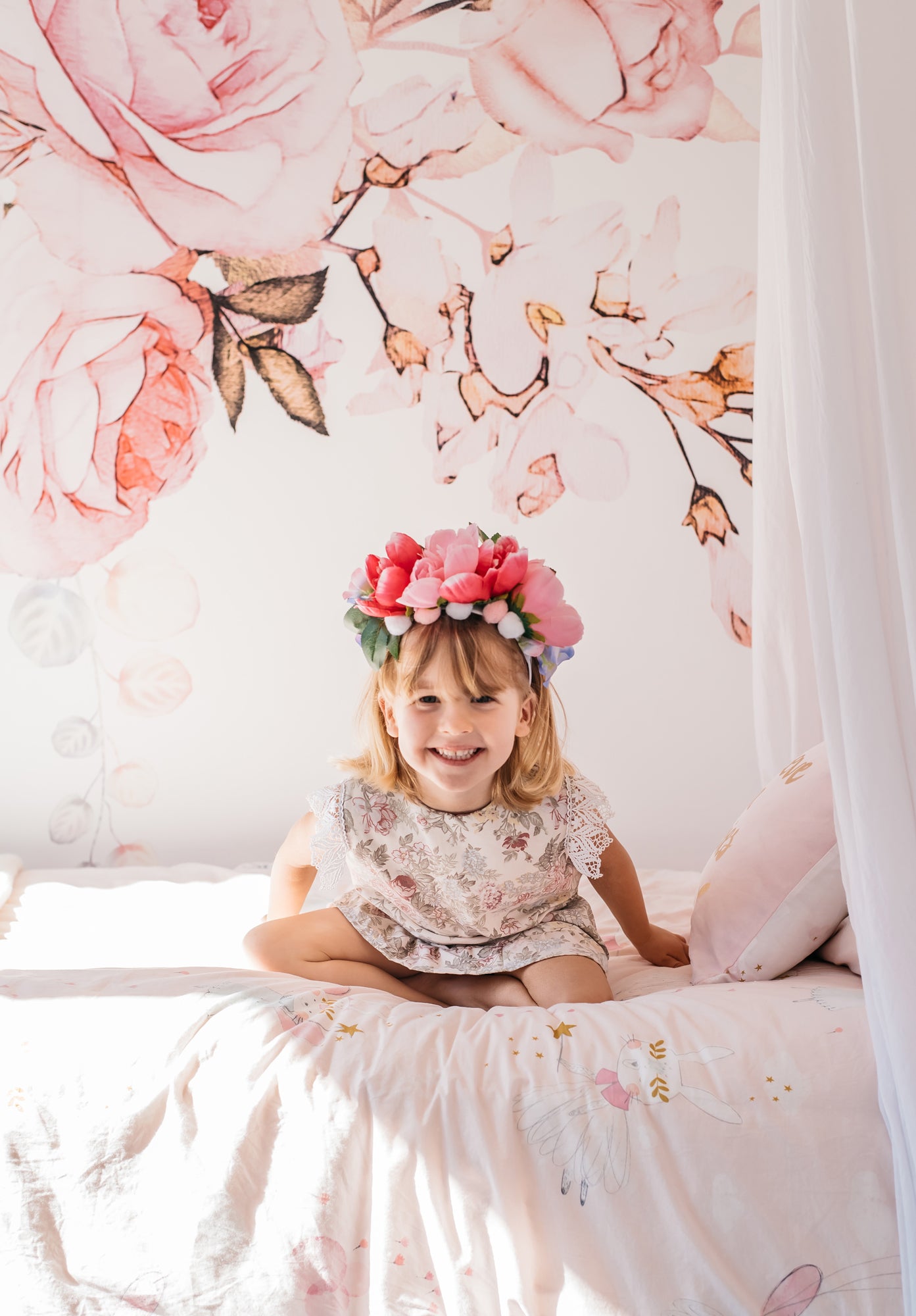 Lola's Flowers Wall Decal Your Decal Shop Wall Decal NZ