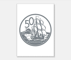 50 Cents Art Print Your Decal Shop Wall Decal NZ