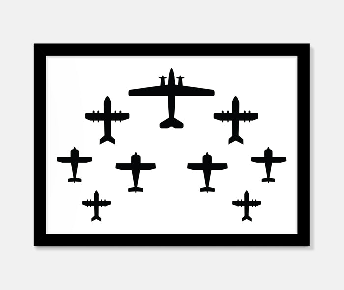 Airplanes Art Print Your Decal Shop Wall Decal NZ