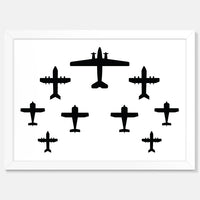 Airplanes Art Print Your Decal Shop Wall Decal NZ