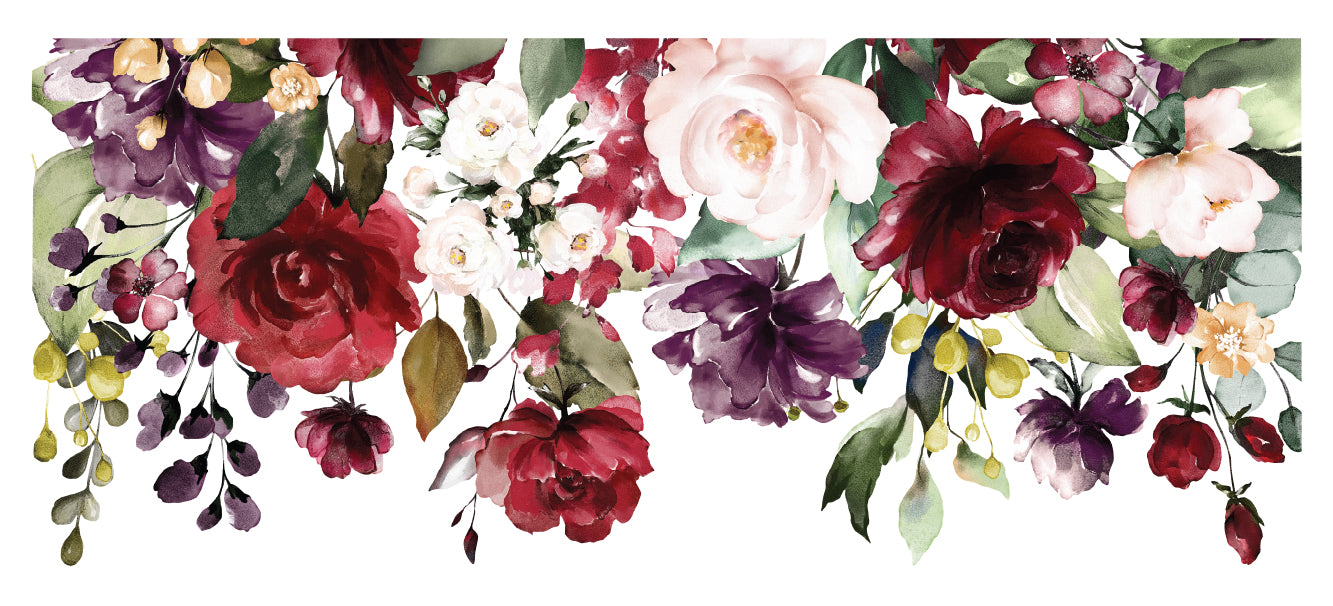 Botanical Floral Eden v.3 Wall Decal Your Decal Shop Wall Decal NZ