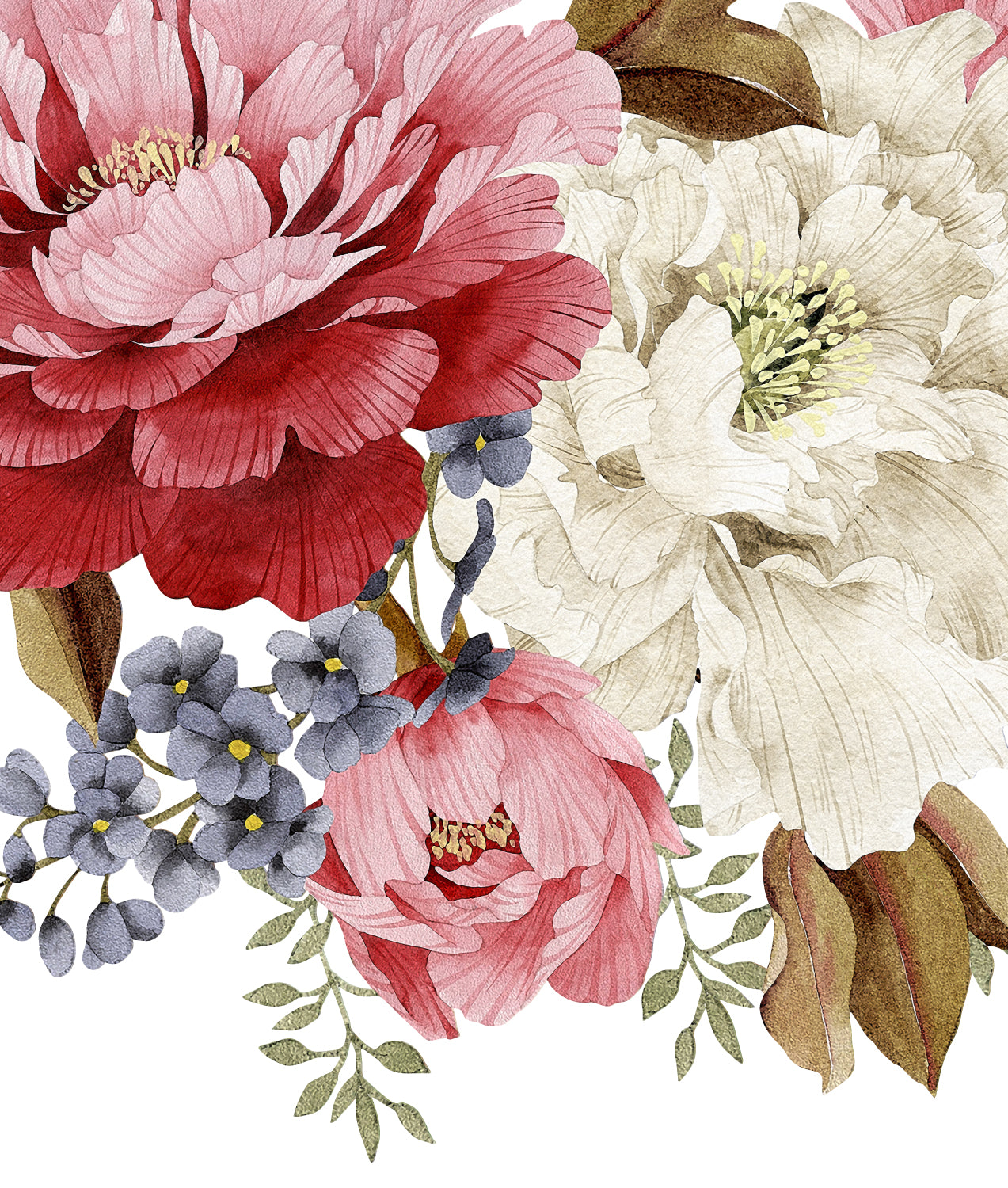 Botanical Floral Eden Wall Decal Your Decal Shop Wall Decal NZ