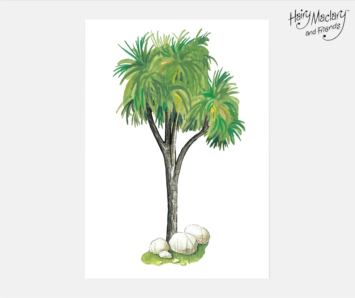 Hairy Maclary Cabbage Tree Art Print – YDS STUDIO