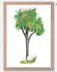 Hairy Maclary Cabbage Tree Art Print