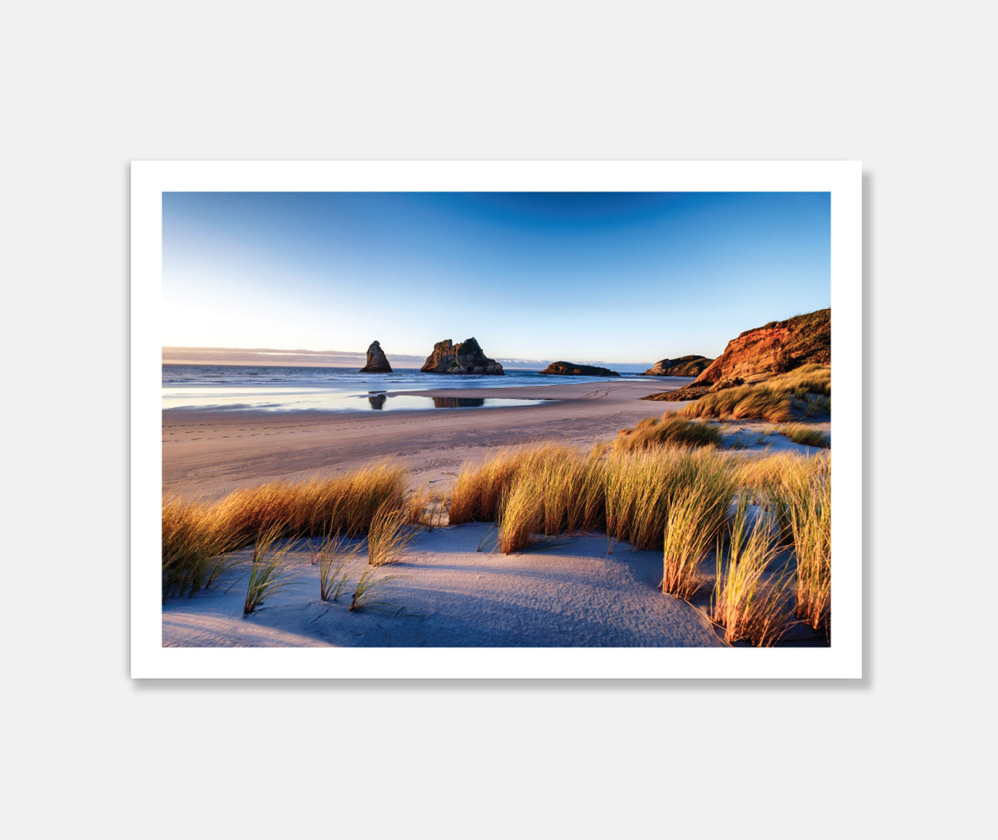 Calm Beach View Art Print Your Decal Shop Wall Decal NZ