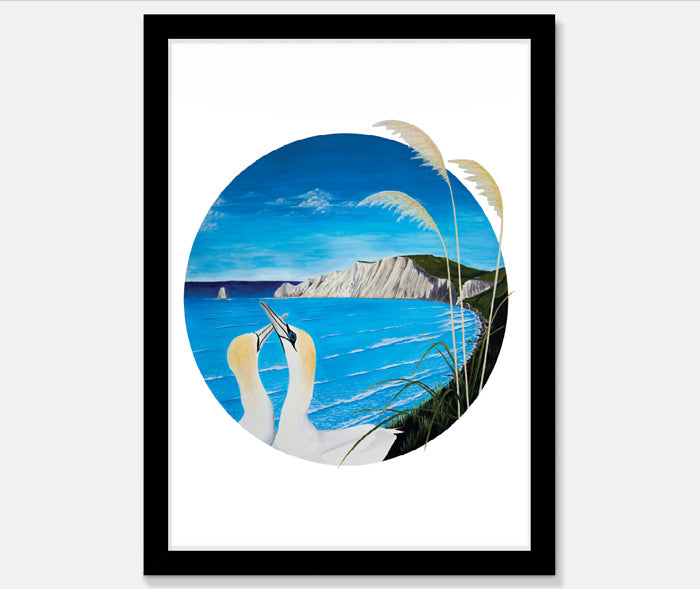 Cape Kidnappers Art Print Your Decal Shop Wall Decal NZ