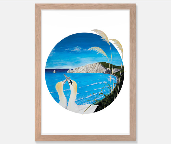 Cape Kidnappers Art Print Your Decal Shop Wall Decal NZ