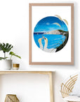 Cape Kidnappers Art Print Your Decal Shop Wall Decal NZ