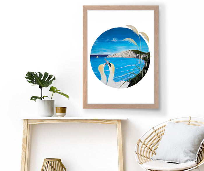 Cape Kidnappers Art Print Your Decal Shop Wall Decal NZ