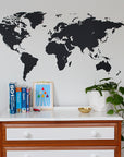 World Map Wall Decal Your Decal Shop Wall Decal NZ