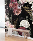 Elegant Vintage Rose Bouquet Mural Your Decal Shop Wall Decal NZ