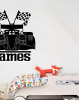 Formula one with name Wall Decal Your Decal Shop Wall Decal NZ