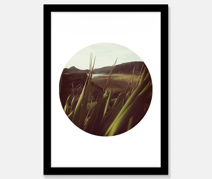 Flax View Art Print Your Decal Shop Wall Decal NZ