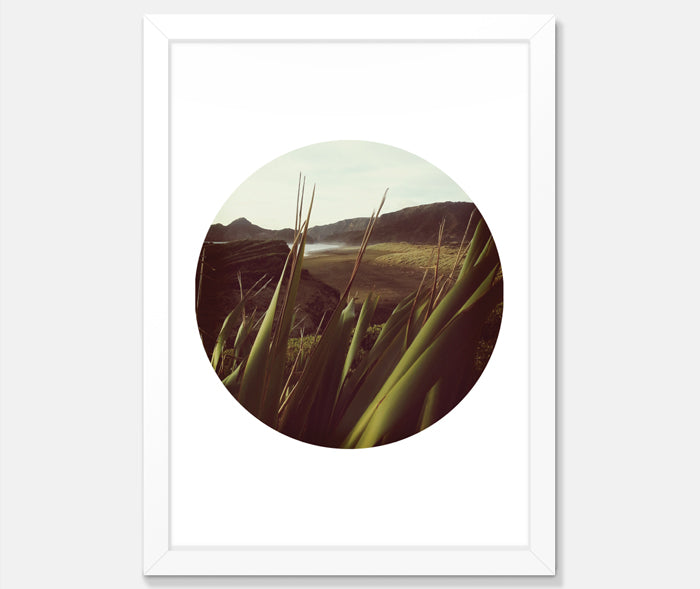Flax View Art Print Your Decal Shop Wall Decal NZ