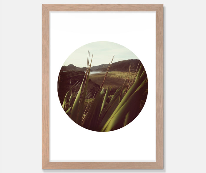 Flax View Art Print Your Decal Shop Wall Decal NZ