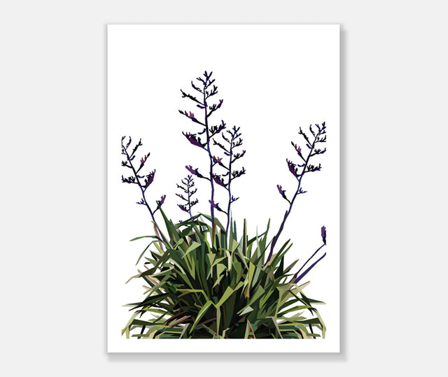 Flax Art Print