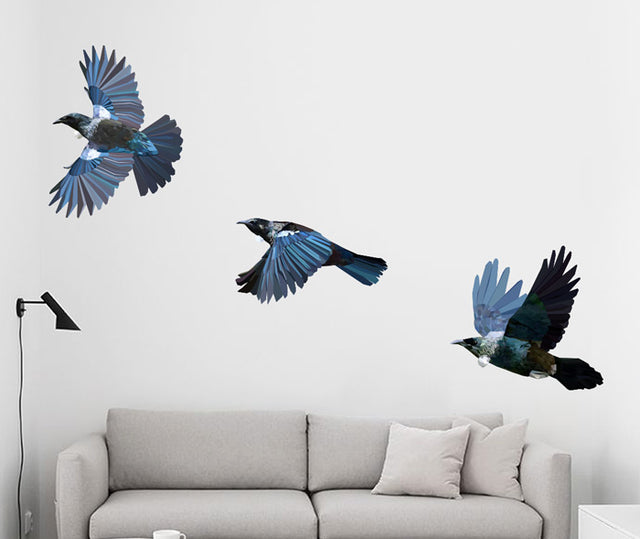Tui in flight Wall Decal