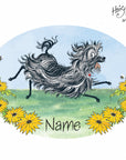 Hairy Maclary Badge Custom Name
