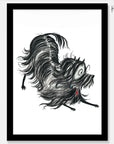 Hairy Maclary Playing Art Print