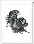 Hairy Maclary Playing Art Print
