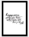 Happiness Art Print Your Decal Shop Wall Decal NZ