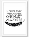In order to be Art Print Your Decal Shop Wall Decal NZ