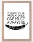 In order to be Art Print Your Decal Shop Wall Decal NZ