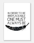 In order to be Art Print Your Decal Shop Wall Decal NZ