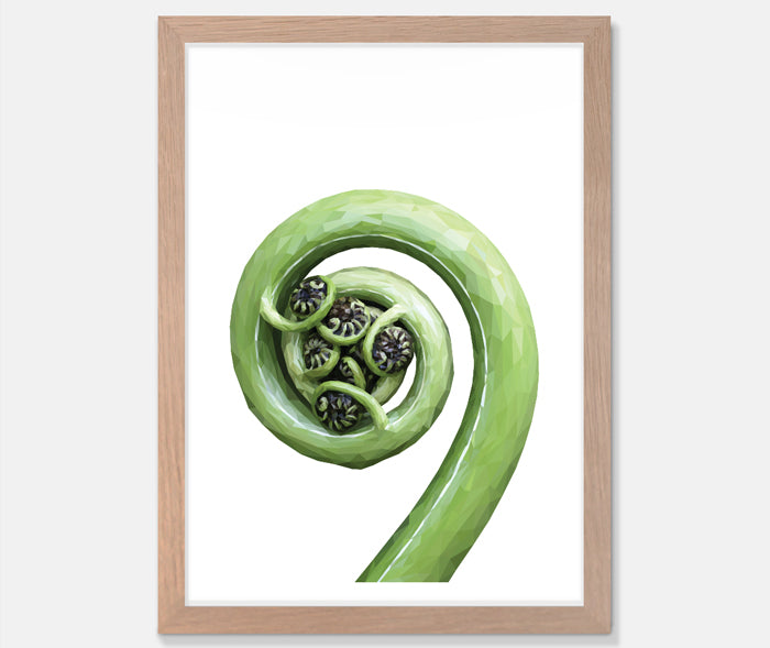 Koru Art Print Your Decal Shop Wall Decal NZ